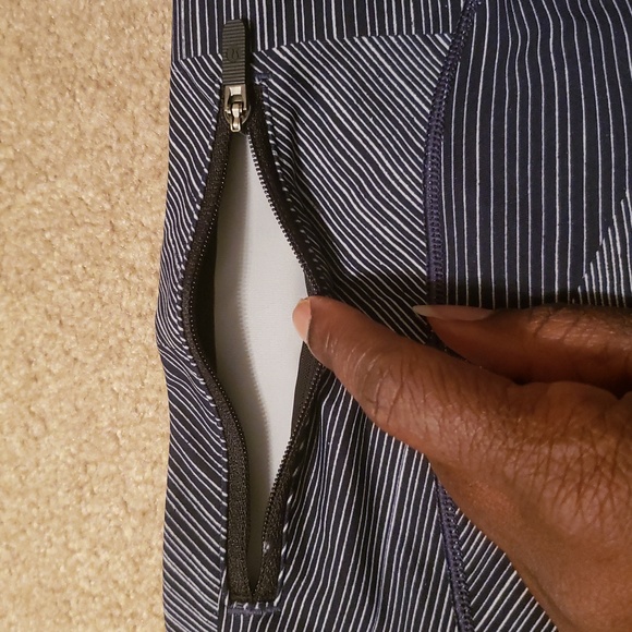 Lululemon Women's Speed Up Etch Hail Midnight Navy Release Tights - Picture 9 of 15